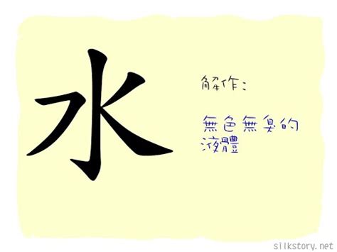 水部首的名字